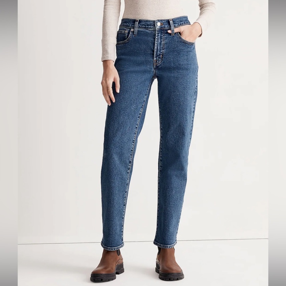 MADEWELL | The Perfect Vintage Straight Jean - Size 23